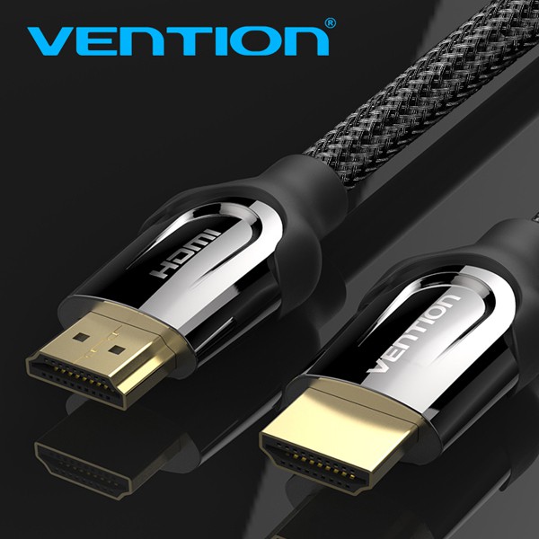 Cáp HDMI Vention VAA-B05-B150 tròn chuẩn 2.0 hỗ trợ 4K 1.5m