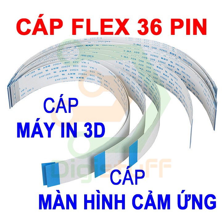 Cáp 36 pin AWM 20624 80C 60V VW-1 thay cáp màn hình của máy in 3D, cáp máy in và các thiết bị khác