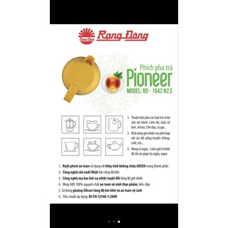 PHÍCH GIỮ NHIỆT RẠNG ĐÔNG RD-1542-N2.E