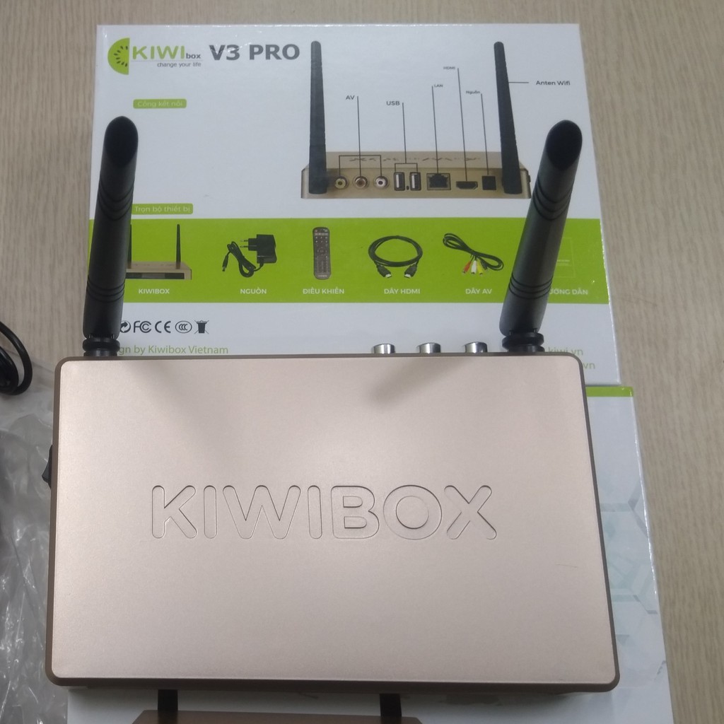 KIWIBOX V3 PRO RAM 2GB - BLUETOOTH 4.0