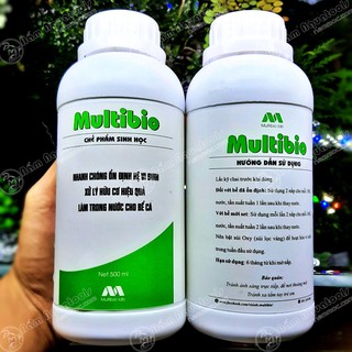 Vi sinh MultiBio | Chế Phẩm Sinh Học Giúp Xử Lý - Làm Trong Nước Nhanh Chóng Cho Bể Cá Cảnh, Thuỷ Sinh