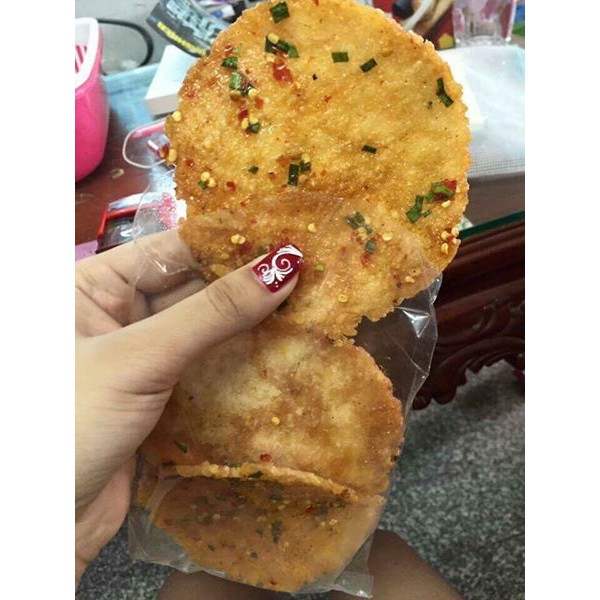 Cơm cháy chiên mắm mỡ hành
