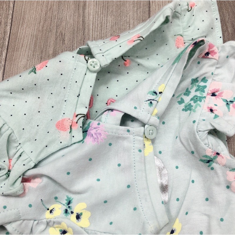 Jumsuit dài chất cotton xuất dư