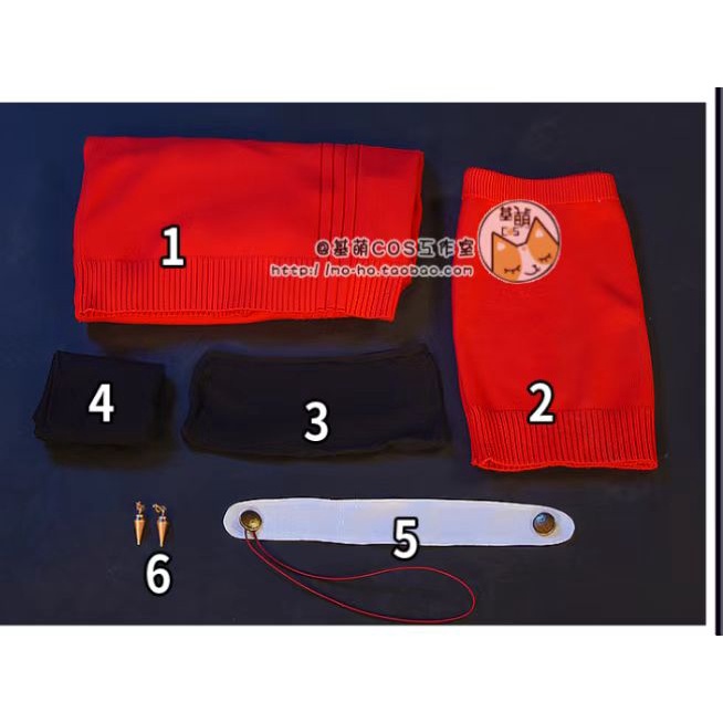 Holoun SPY Bộ đồ hóa trang 6 món màu đỏ hóa trang nhân vật Yor Forger Giáng Sinh/Halloween