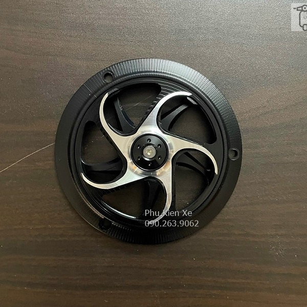Ốp Quạt Gió Xoay Vespa Hàng CNC Mẫu Sao 5 Cánh