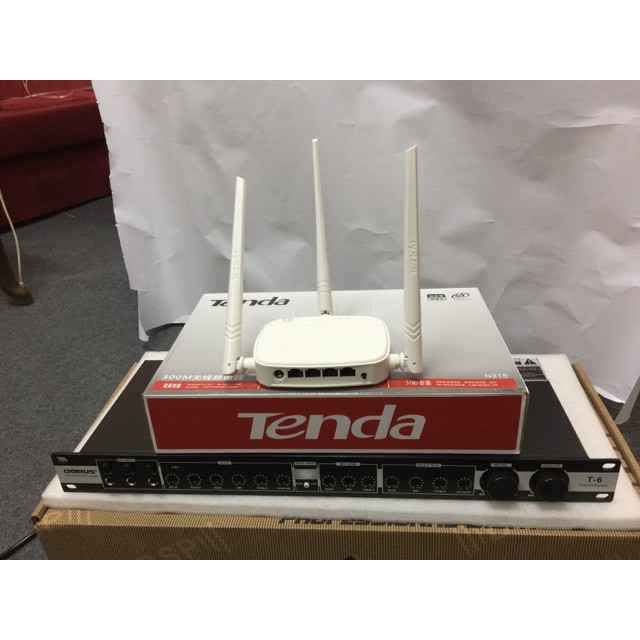 Combo vang cơ  T6 chống hú cực tốt Tặng kèm cục phát wifi Tenda 3 râu + dây rắc kết nối