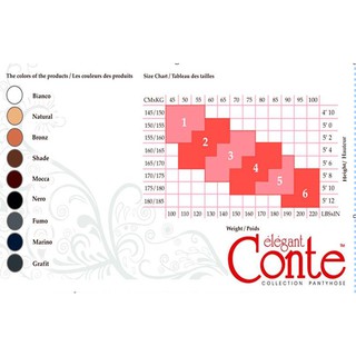Quần tất Nga Conte Nuance 40D