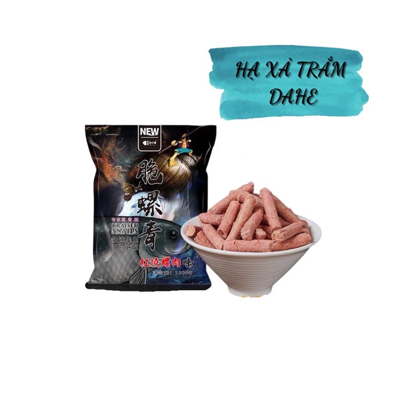 Hạt Xả Trắm Đen Câu Đài DaHe Vị Ốc-Vị Dứa-Vị Đào
