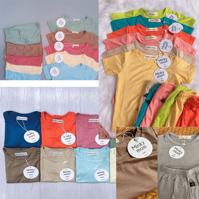 Bộ quần áo trẻ em mùa hè vải cotton xin xắn và thoáng mát, nhận sỉ giá gốc tại xưởng.