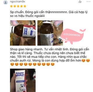 Sản phẩm imunoglukan hàng balan 120ml