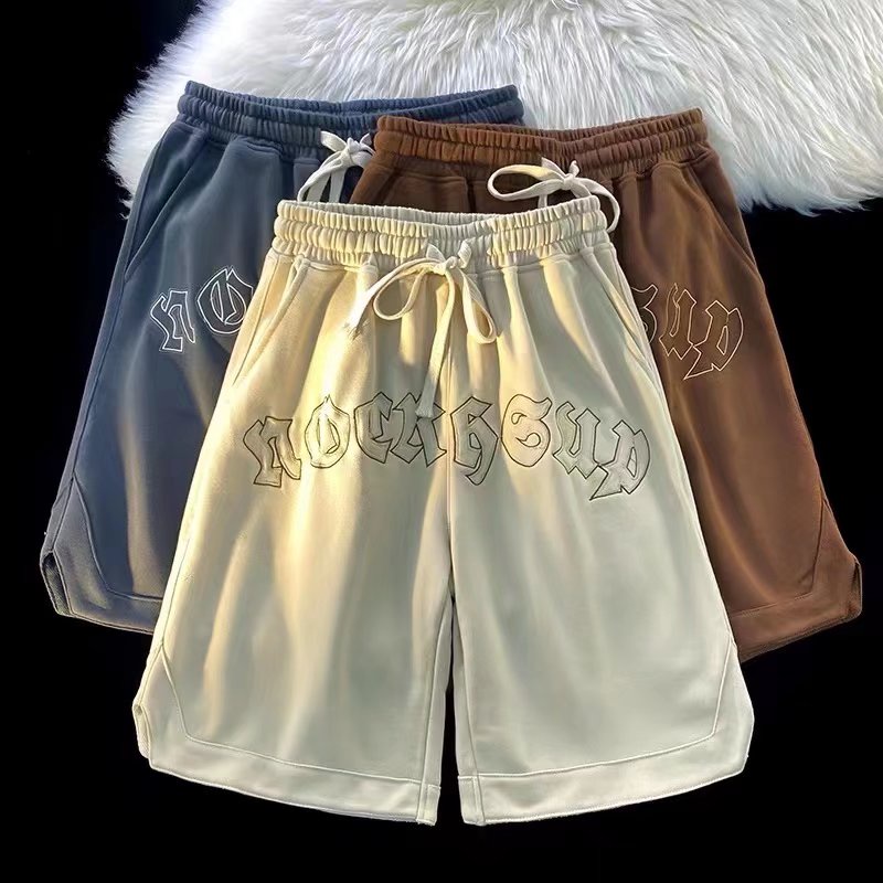Quần Short Thể Thao In Họa Tiết Đơn Giản Thời Trang Hàn Quốc Cho Nam