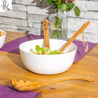 Tô Bát Combo 2 Tô Trộn Salad Tô Canh Đường Kính 23 cm Gốm Thủy Tinh Siêu Bền - Sản Xuất Tại Tây Ban Nha