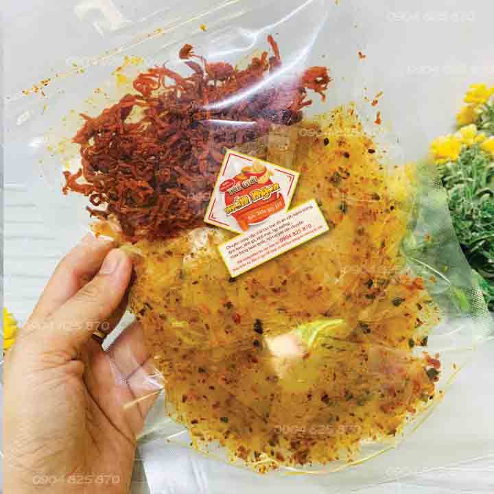 [Mã 77FMCGSALE1 giảm 10% đơn 250K] BÁNH TRÁNG MIẾNG TRỘN KHÔ HEO GIÃ BÒ - 1 BỊCH | BigBuy360 - bigbuy360.vn