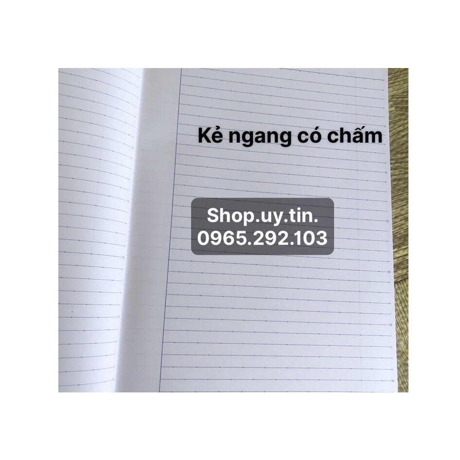 Vở Kẻ Ngang Campus Có Chấm 80/120 Trang Chuẩn Đẹp