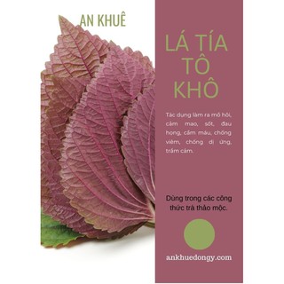 Tô diệp - thảo mộc an khuê