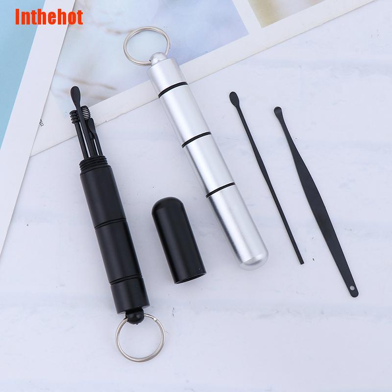 (Hàng Mới Về) Bộ 6 Dụng Cụ Vệ Sinh Tai Nhỏ Gọn Tiện Lợi
