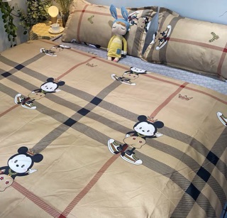 Bộ chăn ga poly cotton 4 món