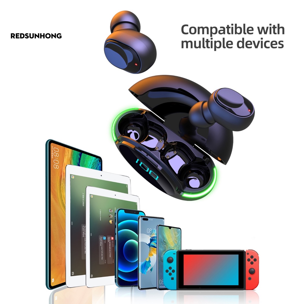 Cặp Tai Nghe Bluetooth 5.1 RSH.z Thiết Kế Nhỏ Gọn Tiện Dụng