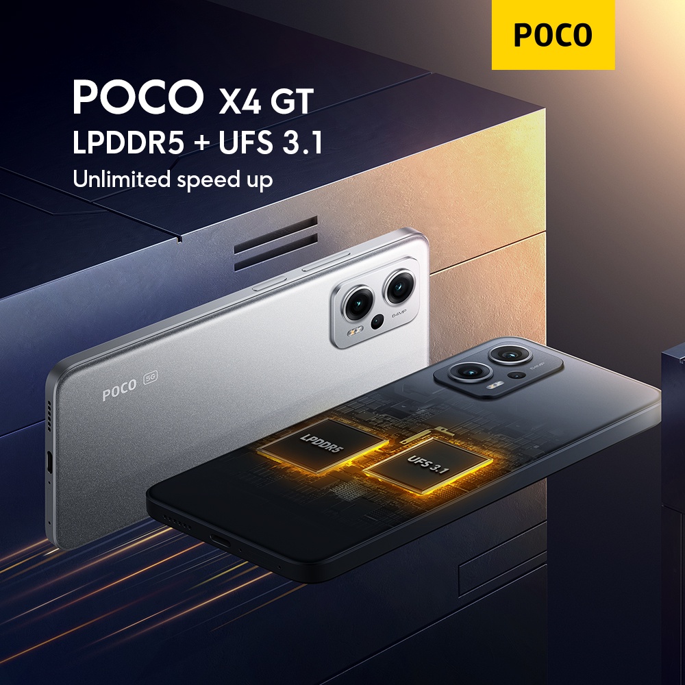 Điện thoại POCO X4 GT 8+128GB/ 8+256GB