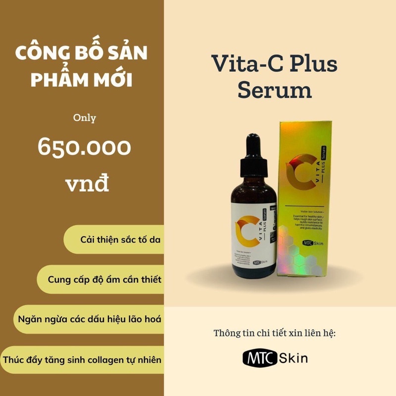 Serum Hydro B5 - Serum HA - Serum Vita C Cấp Ẩm Đẹp Da Cam Kết Chính Hãng MTC Skin Hàn Quốc