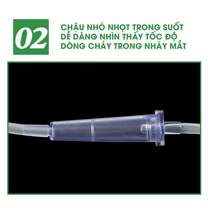 HEALTHY24H - Dây nối bình truyền cà phê thải độc đại tràng thay thế , coffee enema, ống thông nối bình truyền cphê