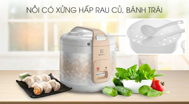 (Bảo hành 12 tháng) nồi cơm điện elextrolux 1,8 lít erc3105