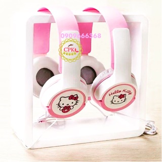 Tai nghe chụp tai HELLO KITTY AY-9 thời trang( Xuất Khẩu Nhật Bản ) cực KUTE.