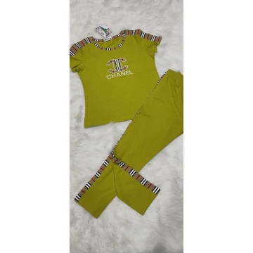 Bộ Quỳnh Anh tay ngắn quần dài thun cotton thái sale