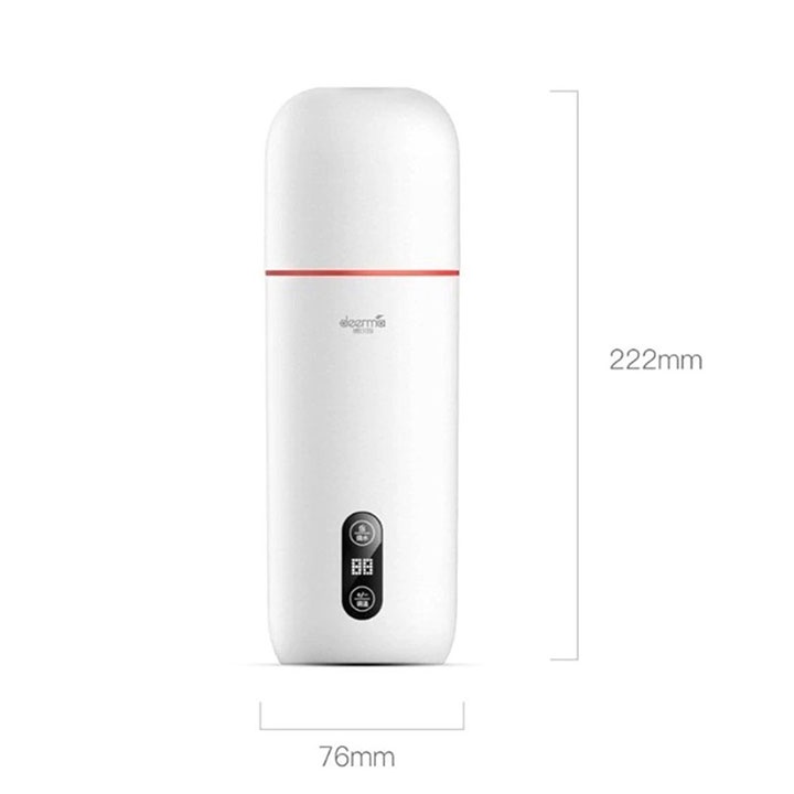 Bình đun nước giữ nhiệt Xiaomi Deerma DR035 portable electric water bottle - Hàng Chính Hãng