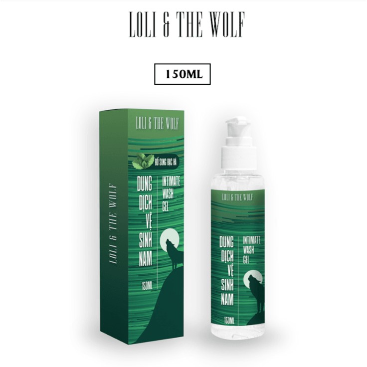 Dung dịch vệ sinh nam dạng gel 150ml - Loli &amp; The Wolf