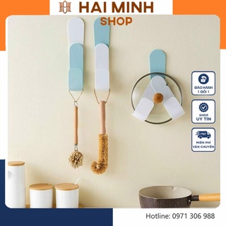  Giá Treo Xoong Nồi Dán Tường Hình Chữ V, Móc Treo Đồ Đa Năng