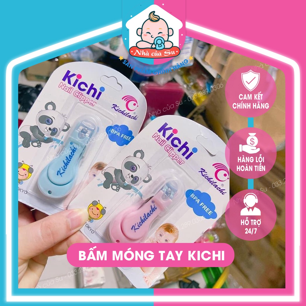 Bấm móng tay Kichi cho bé FREESHIP An toàn cho bé NHÀ CỦA SU