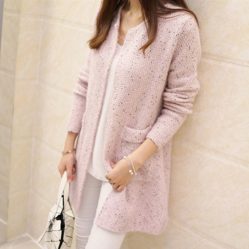 Áo khoác Cardigan dáng dài thời trang | BigBuy360 - bigbuy360.vn