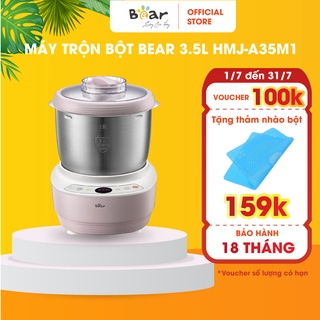 Máy trộn bột bear 3,5l ủ bột, trộn bột nhanh chóng nhỏ gọn tiện lợi hmj-a35m1