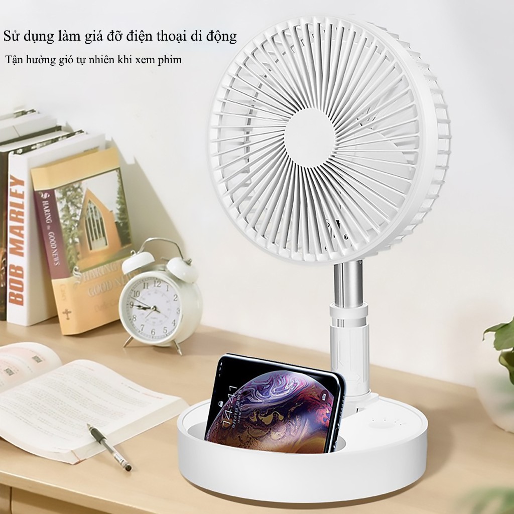 Quạt tích hợp loa không dây Âm nhạc XIAOMI ZOLELE 7200mAh Audio Foldable Fan P10S | BigBuy360 - bigbuy360.vn