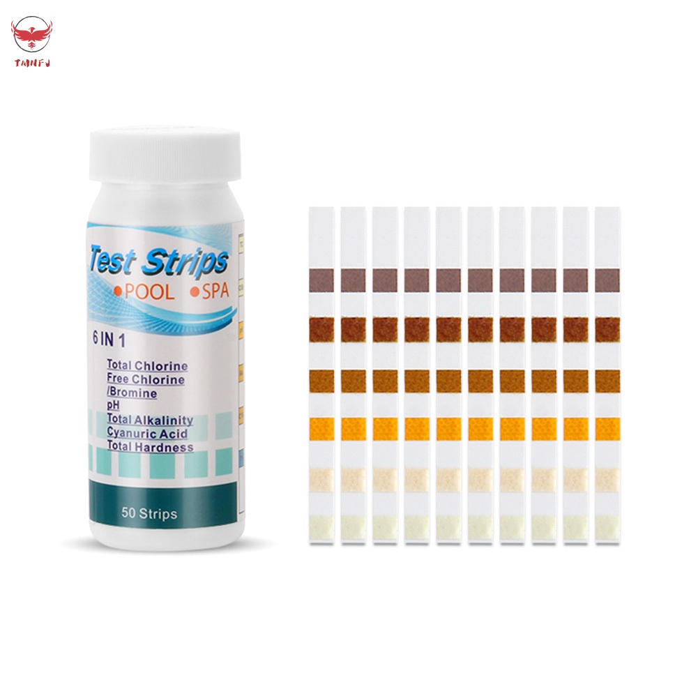 Set 50 Que Thử Độ Cứng 6 Trong 1 Dễ Sử Dụng Cho Bể bơi SPA