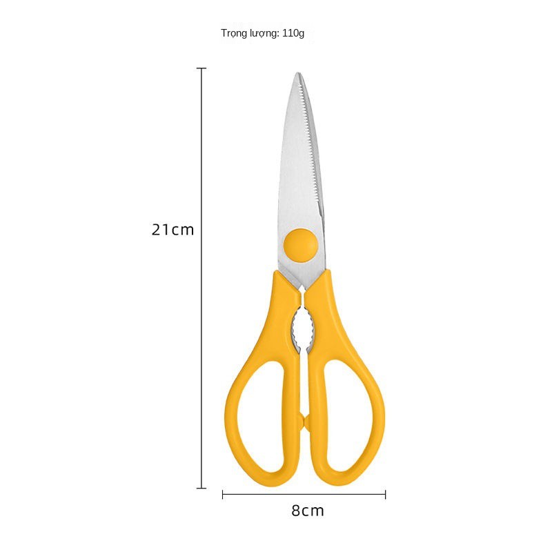 Kéo nhà bếp phong cách Bắc Âu gia dụng đa chức năng bằng thép không gỉ mạnh mẽ cắt xương gà thịt nướng cá thực ph