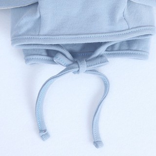 Nón tai thỏ dài cotton có cột dây (Cho bé từ 6-24 tháng)