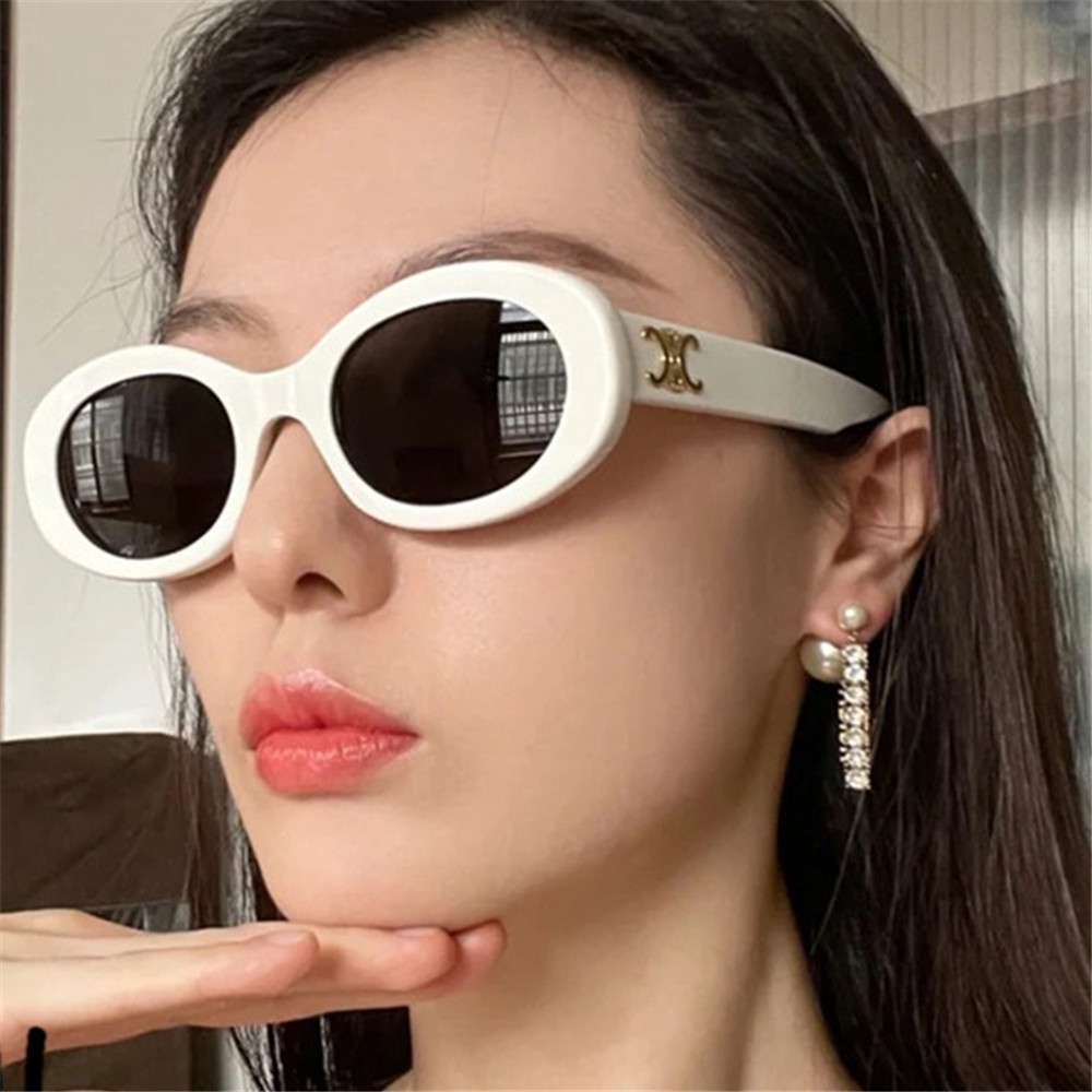 Kính Mát Gọng Oval Thời Trang Nữ Tính