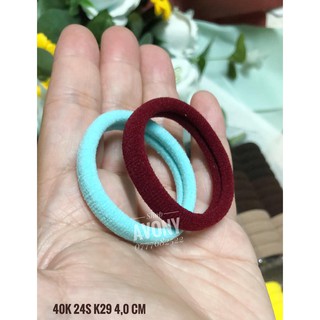 Set 24 thun cột tóc trơn