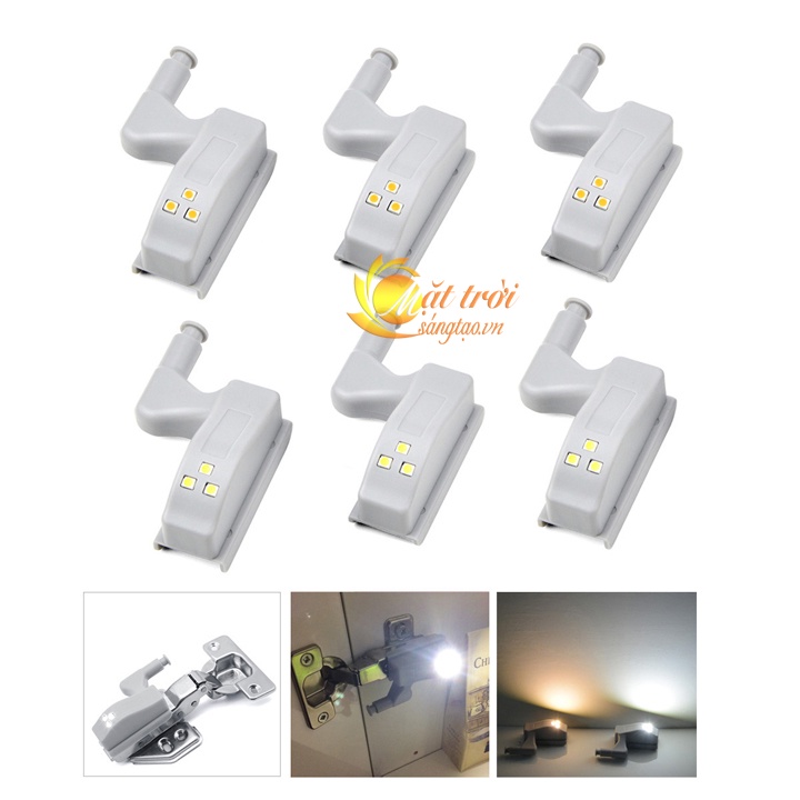 Đèn tự động lắp bản lề cánh tủ