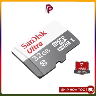 Thẻ nhớ Micro SD Sandisk Ultra 32gb class 10 bảo hành 7 năm – Minh Phong Store