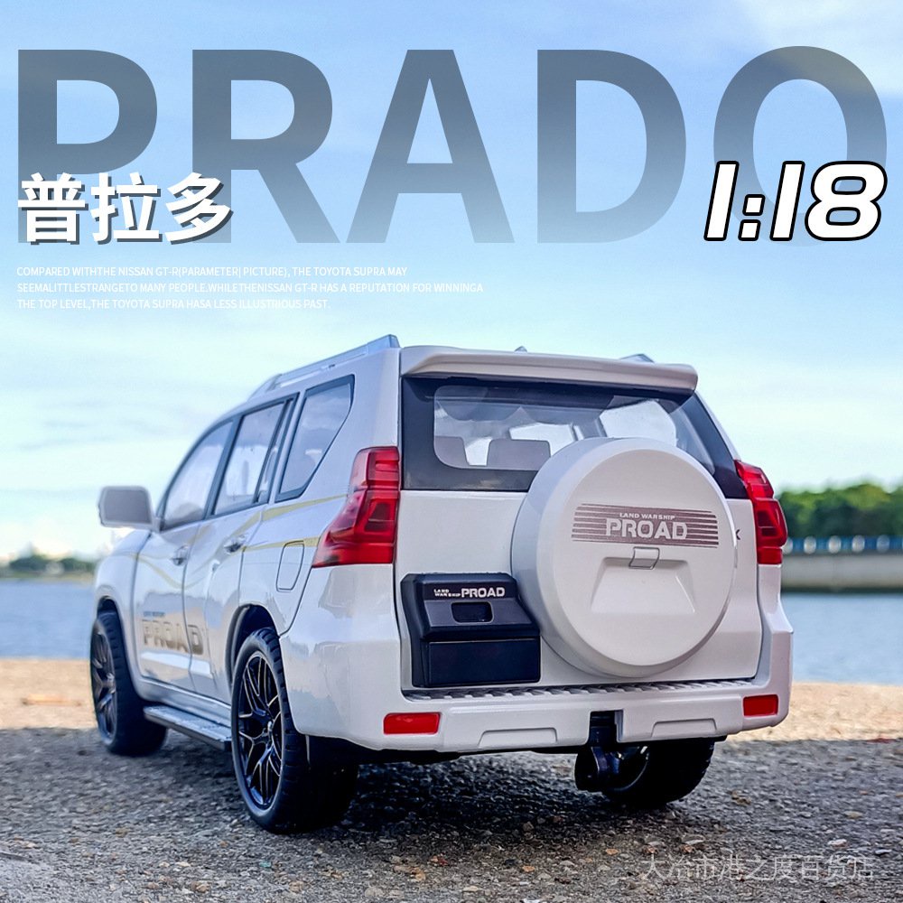 Mô Hình Xe Hơi Toyota Domineering Prado Tỉ Lệ 1:18 Bằng Hợp Kim