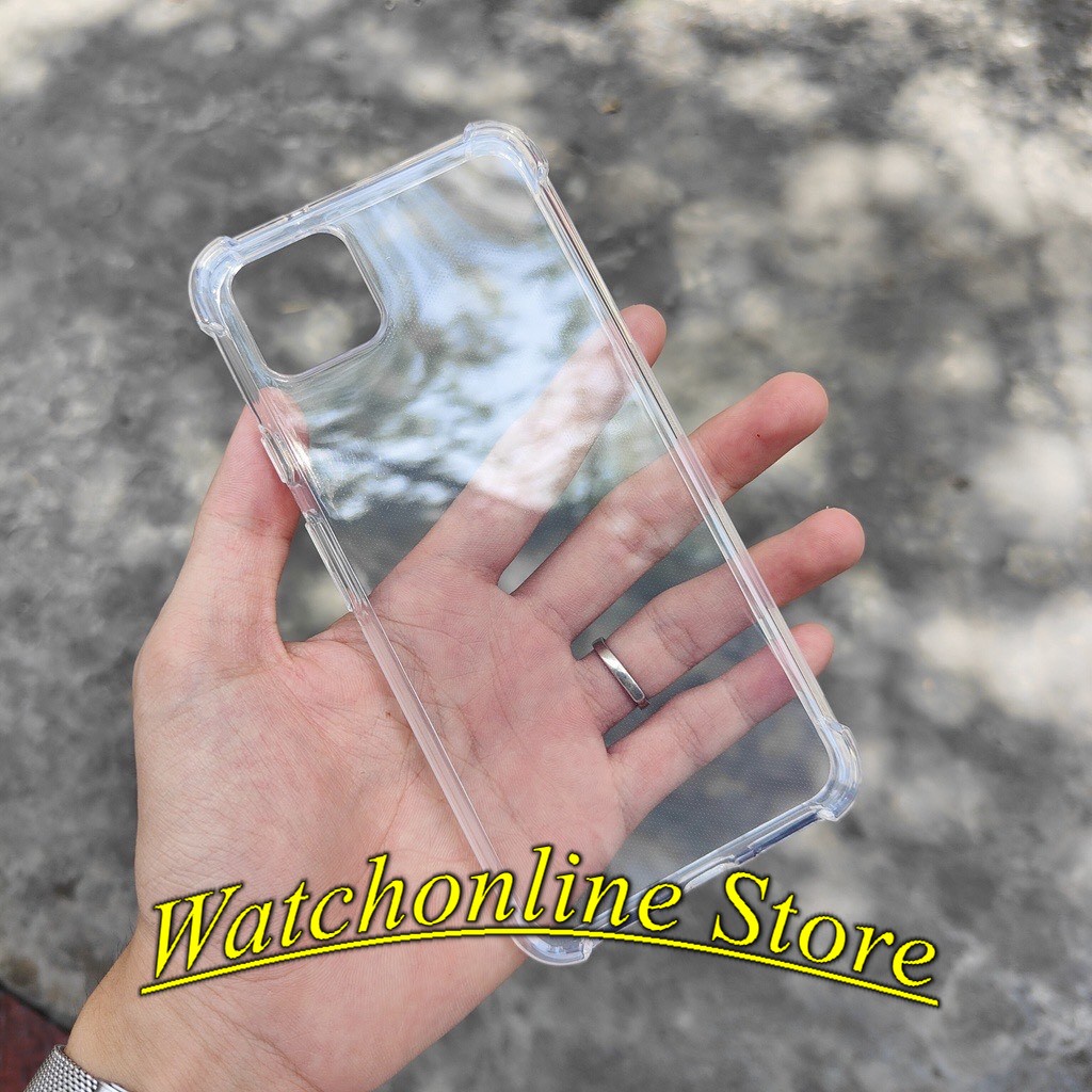 Ốp lưng chống va đập Google Pixel 4 Pixel 4XL Pixel 4A 5G Pixel 3XL Pixel 5a bảo vệ camera trong suốt