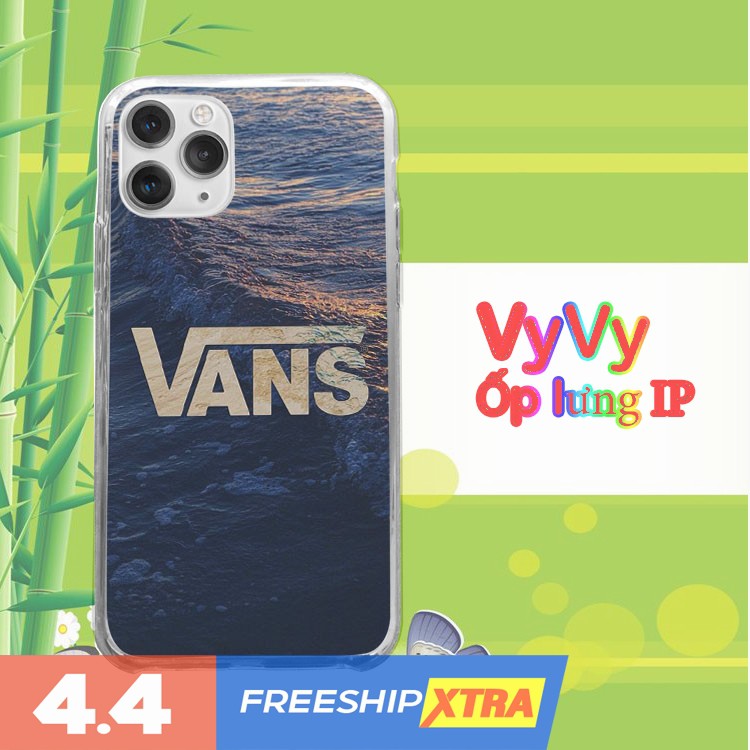 Ốp lưng - Ốp Iphone chất mềm hình logo VANZ chất silicon trong VANPOD00156