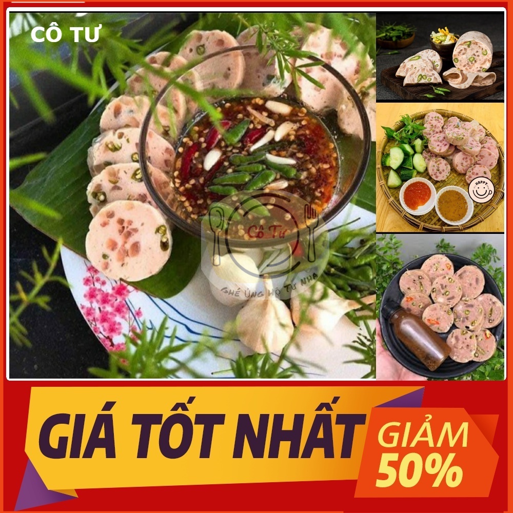 500Gr Chả Lụa Da Ớt Xiêm Xanh Cô 4 Bình Định