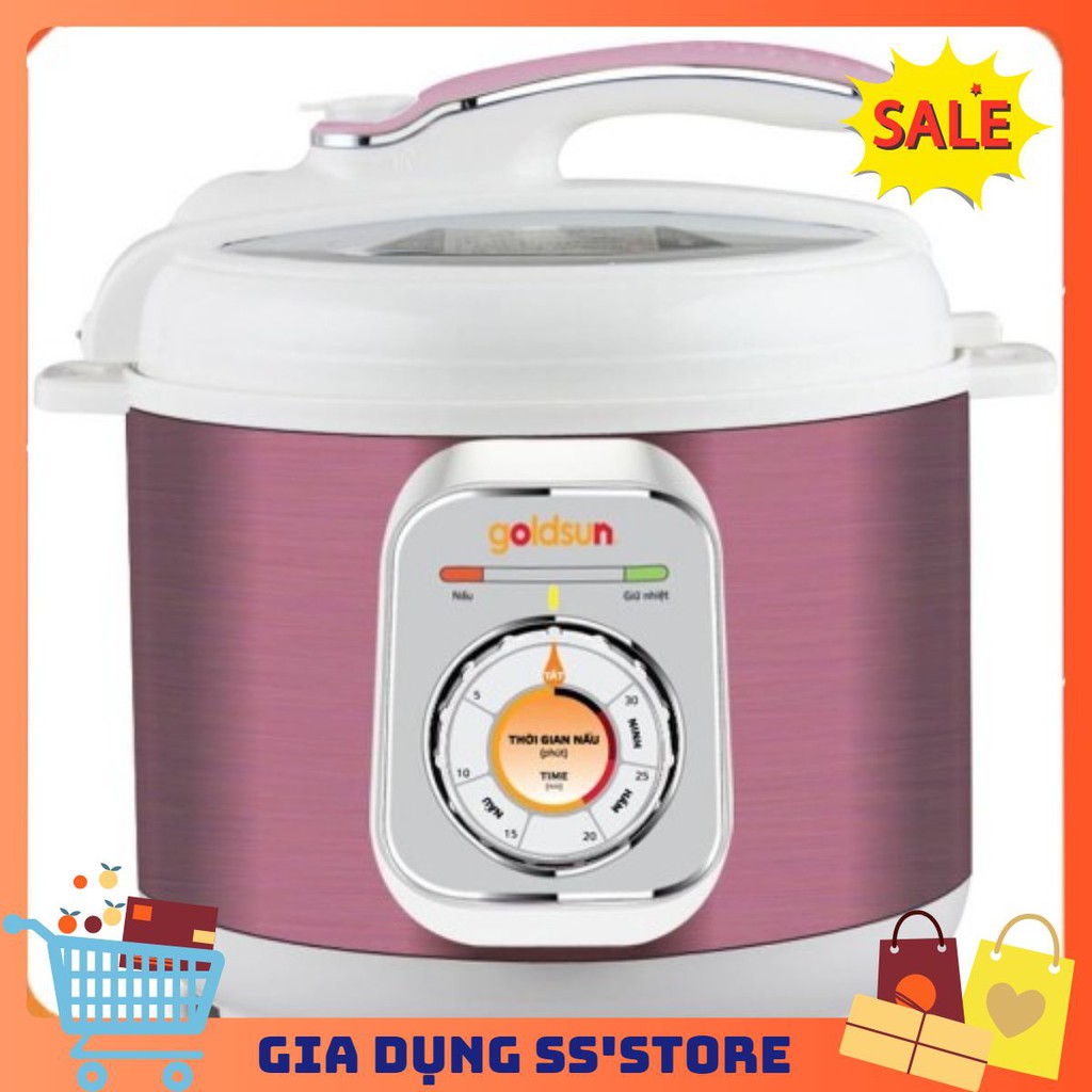 Nồi cơm áp suất 🎉FREESHP️🎉Nồi áp suất điện tử Goldun EP-GHP60P đa chức năng