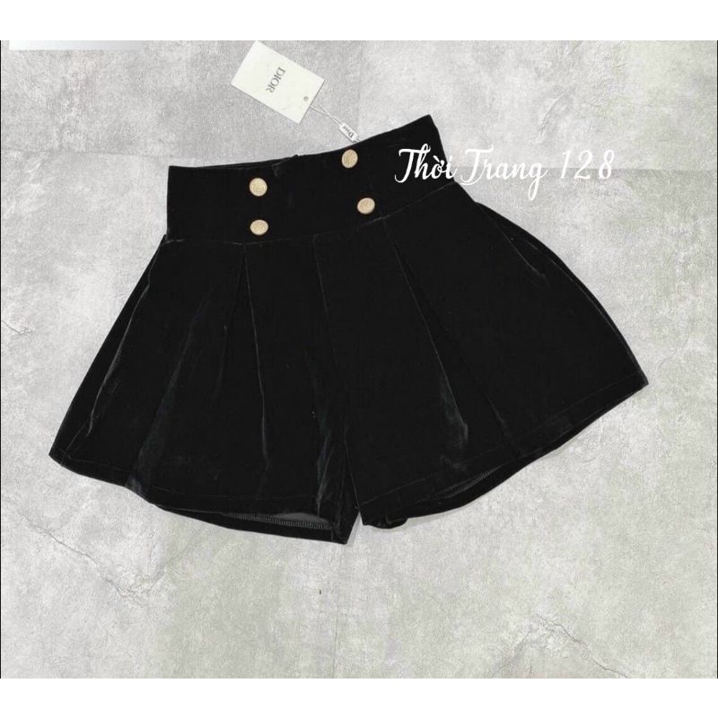 Quần Short Nhung 4 Khuy Quảng Châu Sang Chảnh | BigBuy360 - bigbuy360.vn