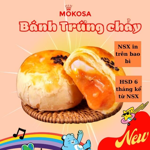 Bánh trứng chảy ngàn lớp Mokosa Food đồ ăn vặt siêu ngon mềm (1 chiếc) B2