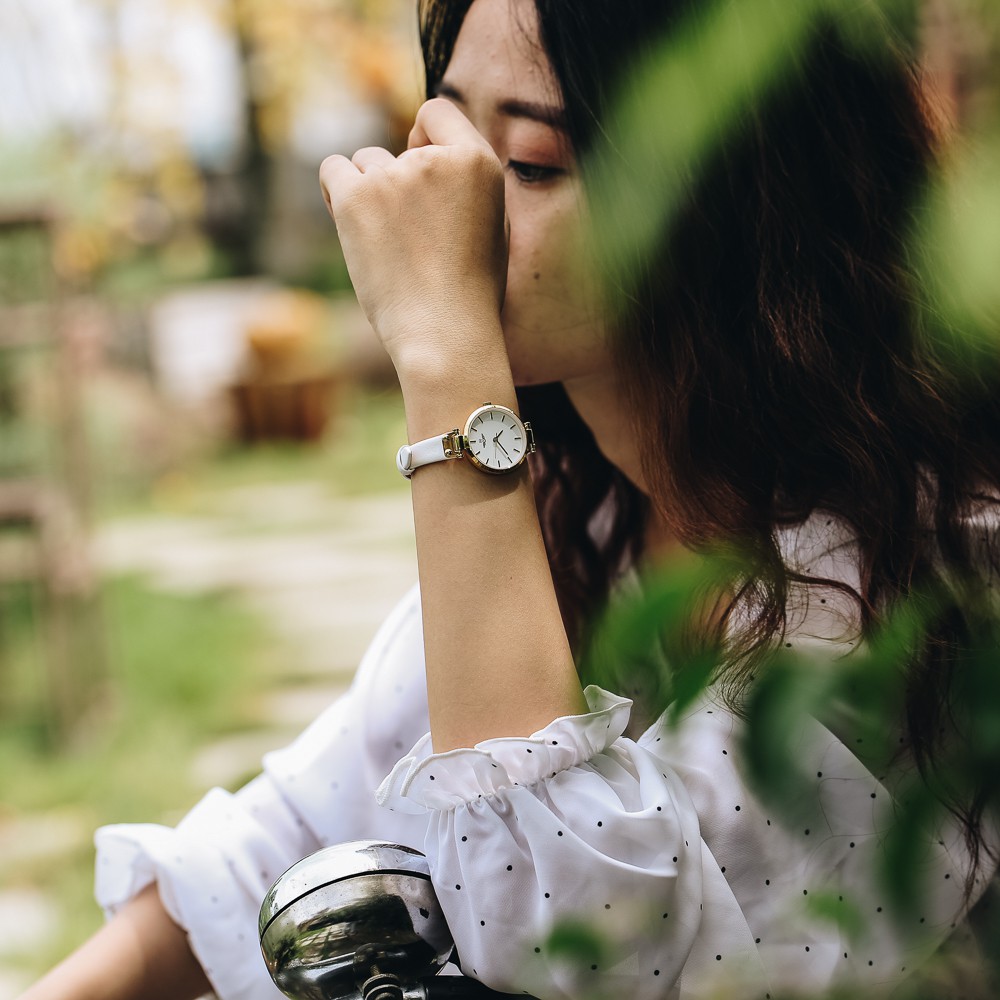 Đồng Hồ Nữ SRWATCH Dây Da SL7541.4602 Mặt Kính Sapphire chống trầy chống nước kiểu d